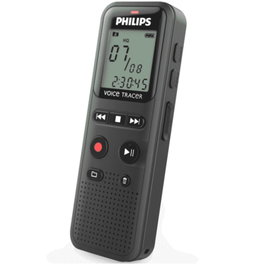 Philips VoiceTracer DVT1160 Grabadora de Voz Digital 8 GB Negro